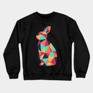 prismatic rabbit Crewneck Sweatshirt